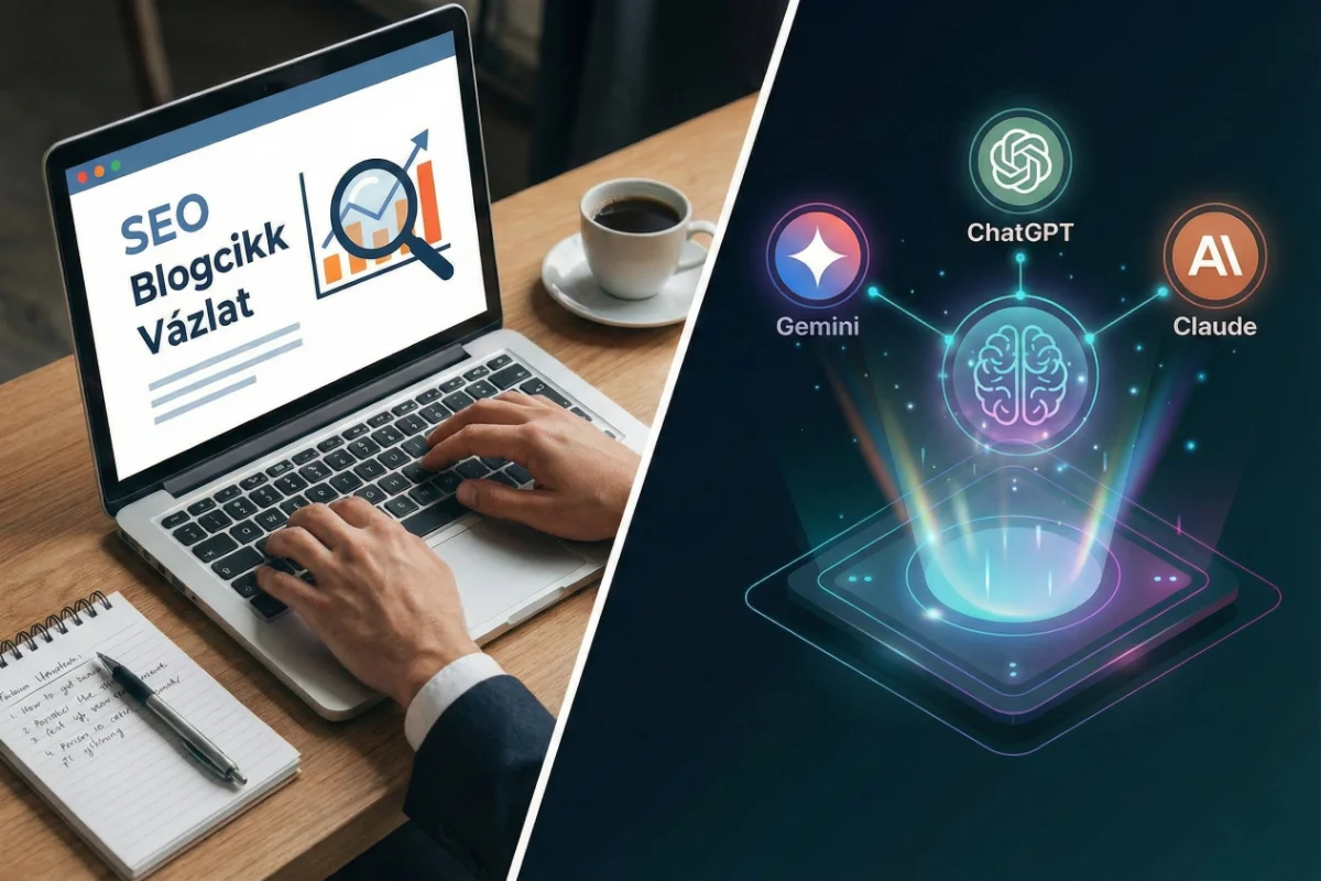 SEO blogcikk írás menete AI-al - útmutató